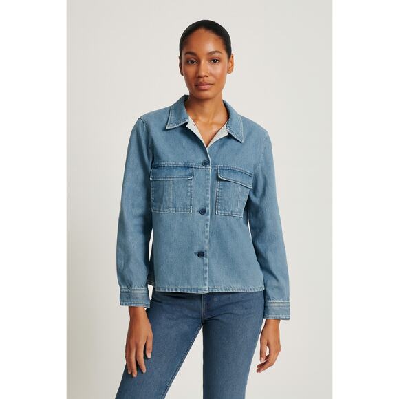 Madras by A.P.C. Denim Jakcet / Blouse - Picture 1 of 5